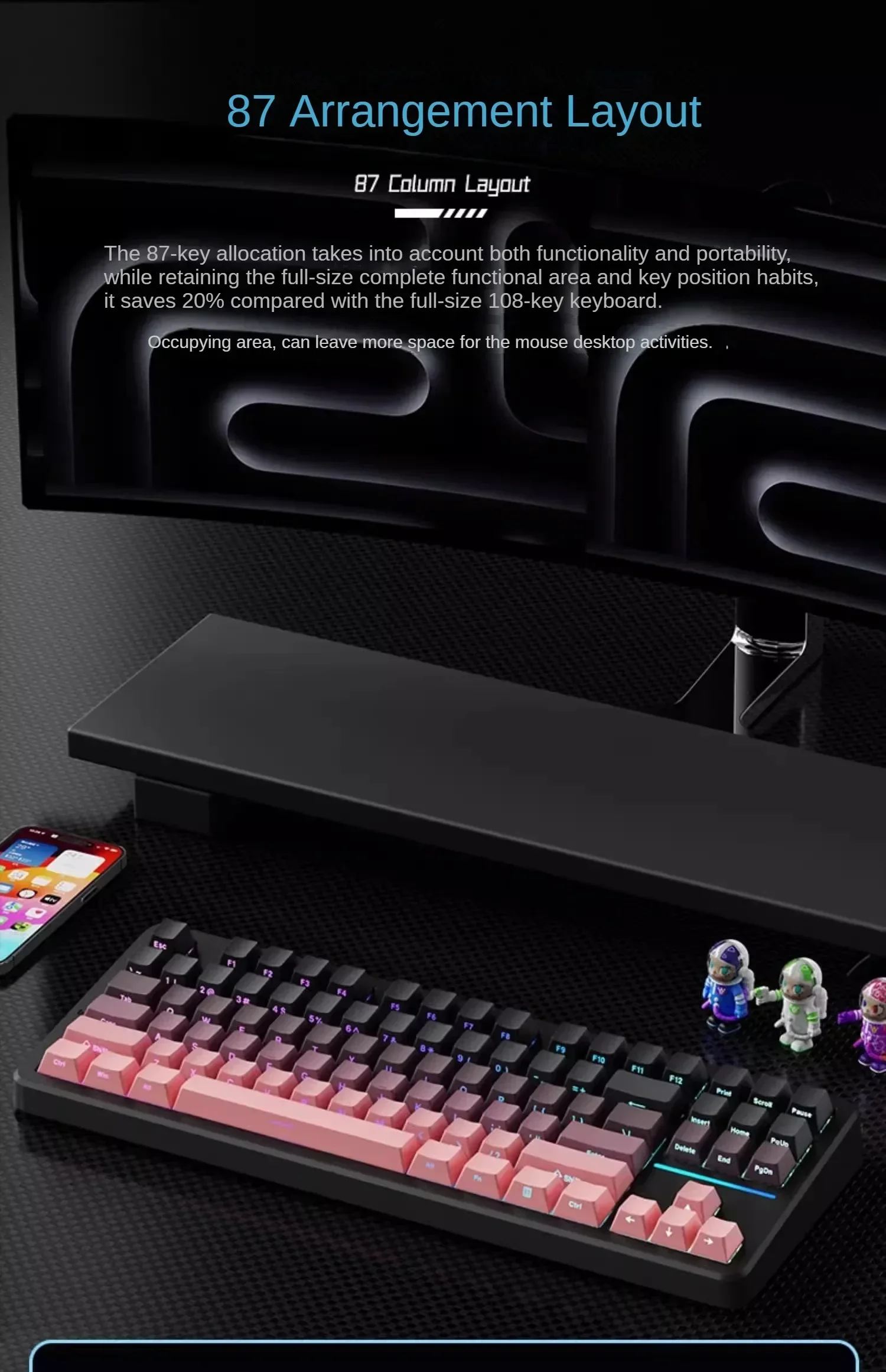 EWEADN X87 Silentteffect Mecha - Gaming Accessories Uk 评论和价格